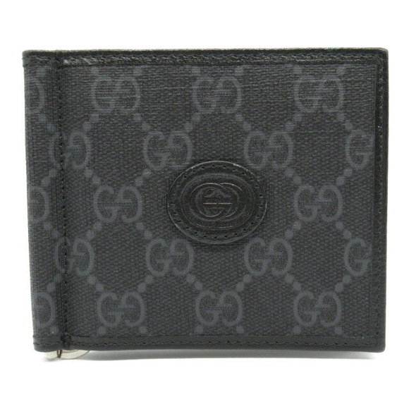 Gucci Wallet Leather Black - Picture 1 of 7